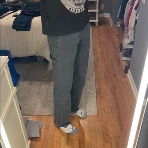Abercrombie & Fitch Men's BlueGray Carpenter Pants